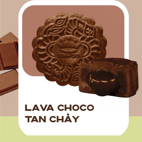 Bánh trung thu Lava Choco tan chảy