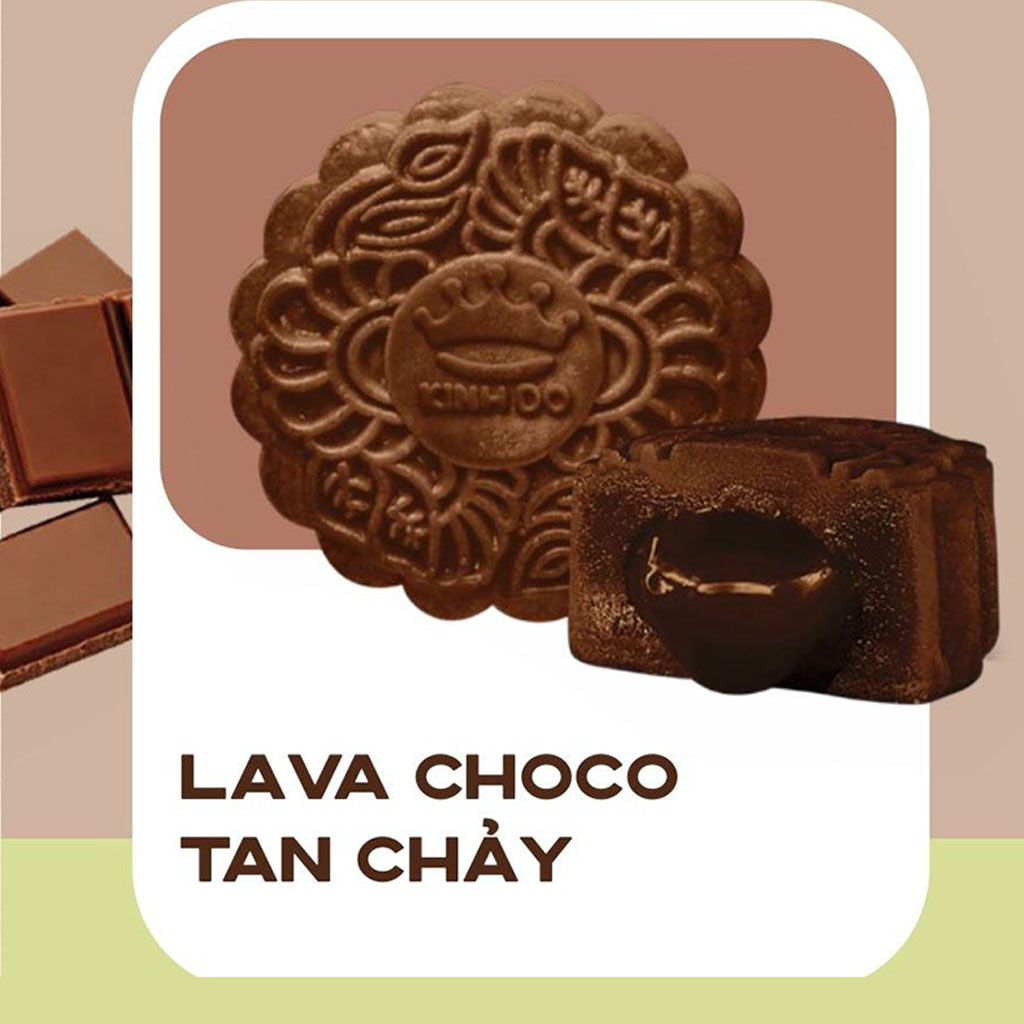 Bánh trung thu Lava Choco tan chảy