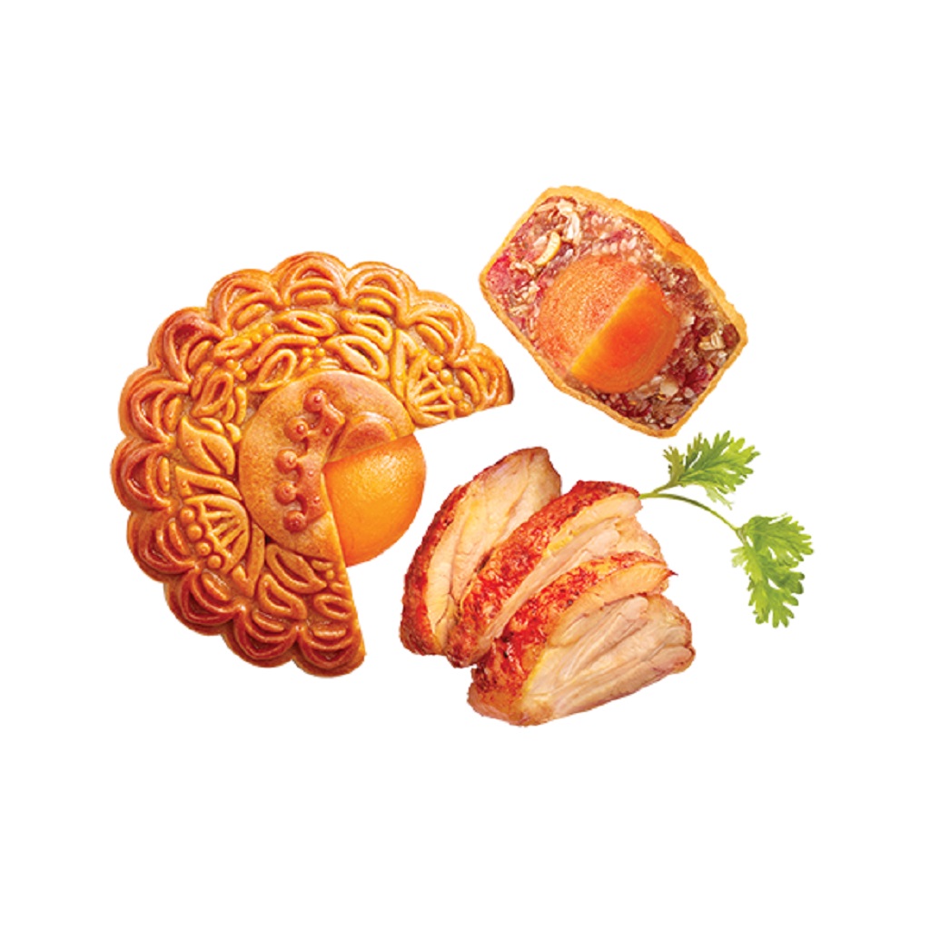 Bánh trung thu Kinh Đô gà quay sốt x.o