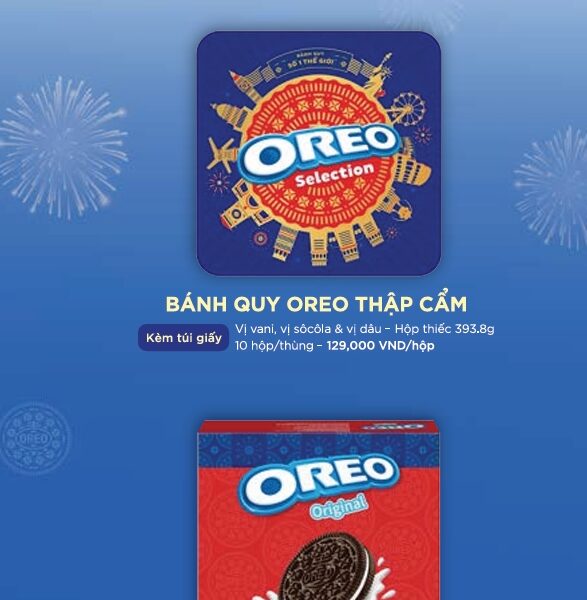 Bánh quy OREO Tết 2026