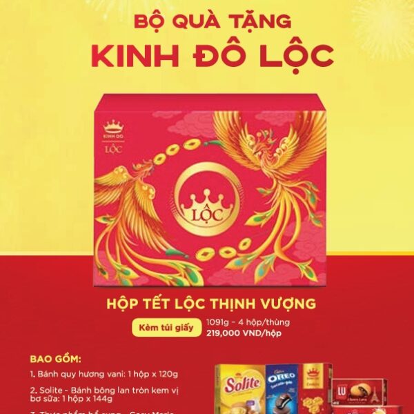 Hộp Tết Lộc Thịnh Vượng