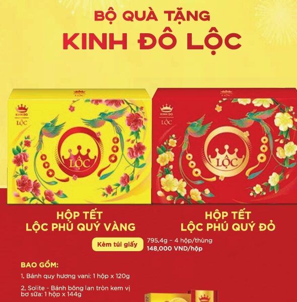 Hộp tết lộc Phú Quý